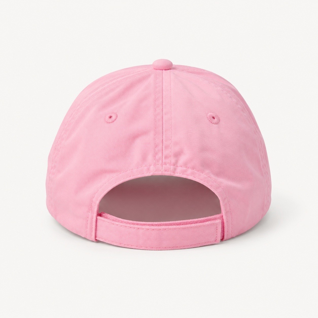 Dirty Leeds® Original Logo Light Pink Junior Baseball Cap – back view.