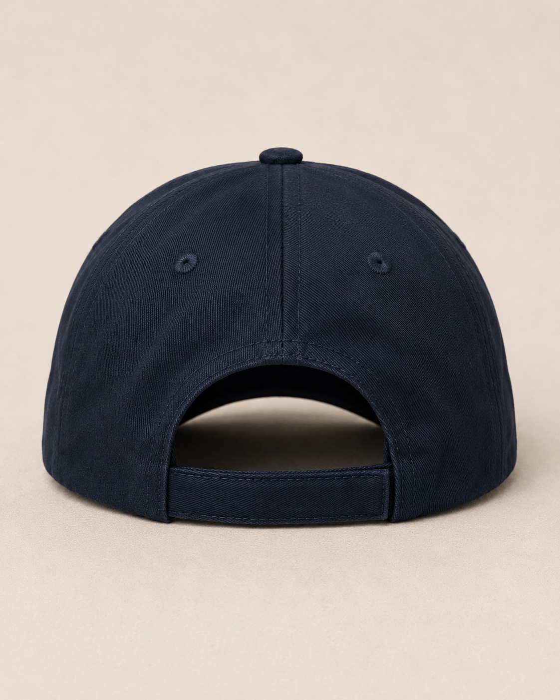 Dirty Leeds® Original Logo Navy Junior Baseball Cap – back view.