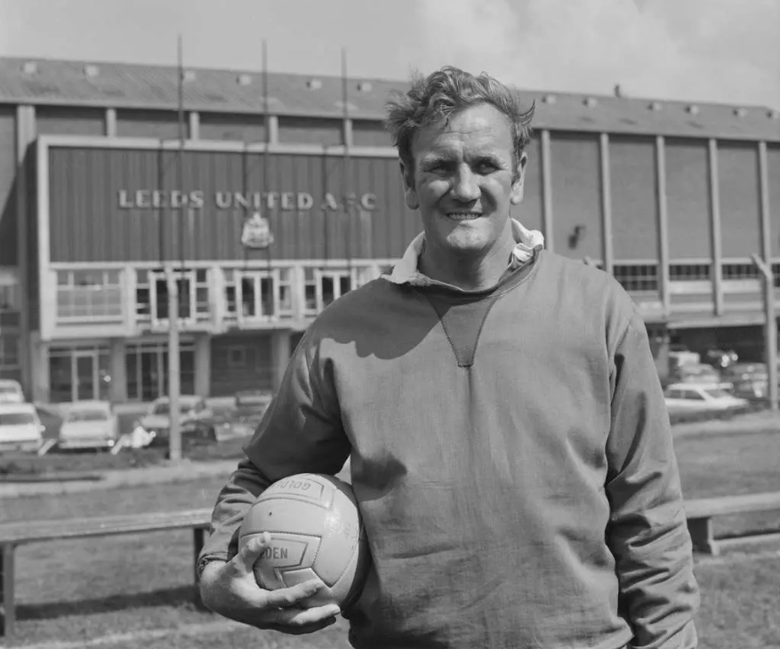 Graphic panel about the Don Revie years in Leeds United history.